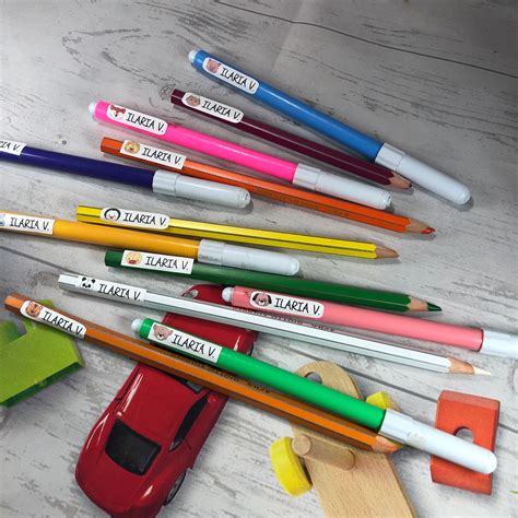 how to label pencils|How to Label School Supplies the Easy Way .